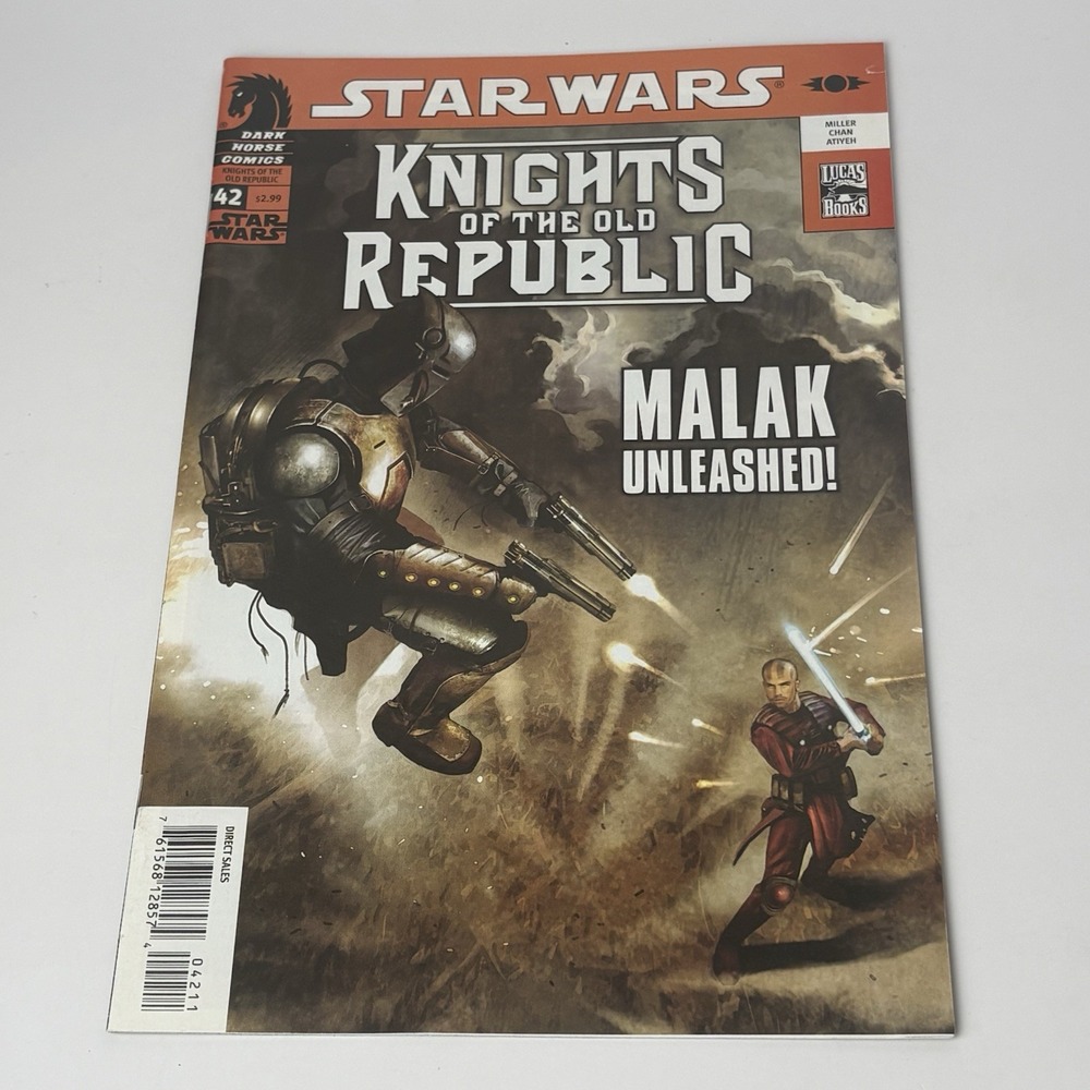 Star Wars Knights of The Old Republic #42 Origin Darth Revan Comic Book Malak